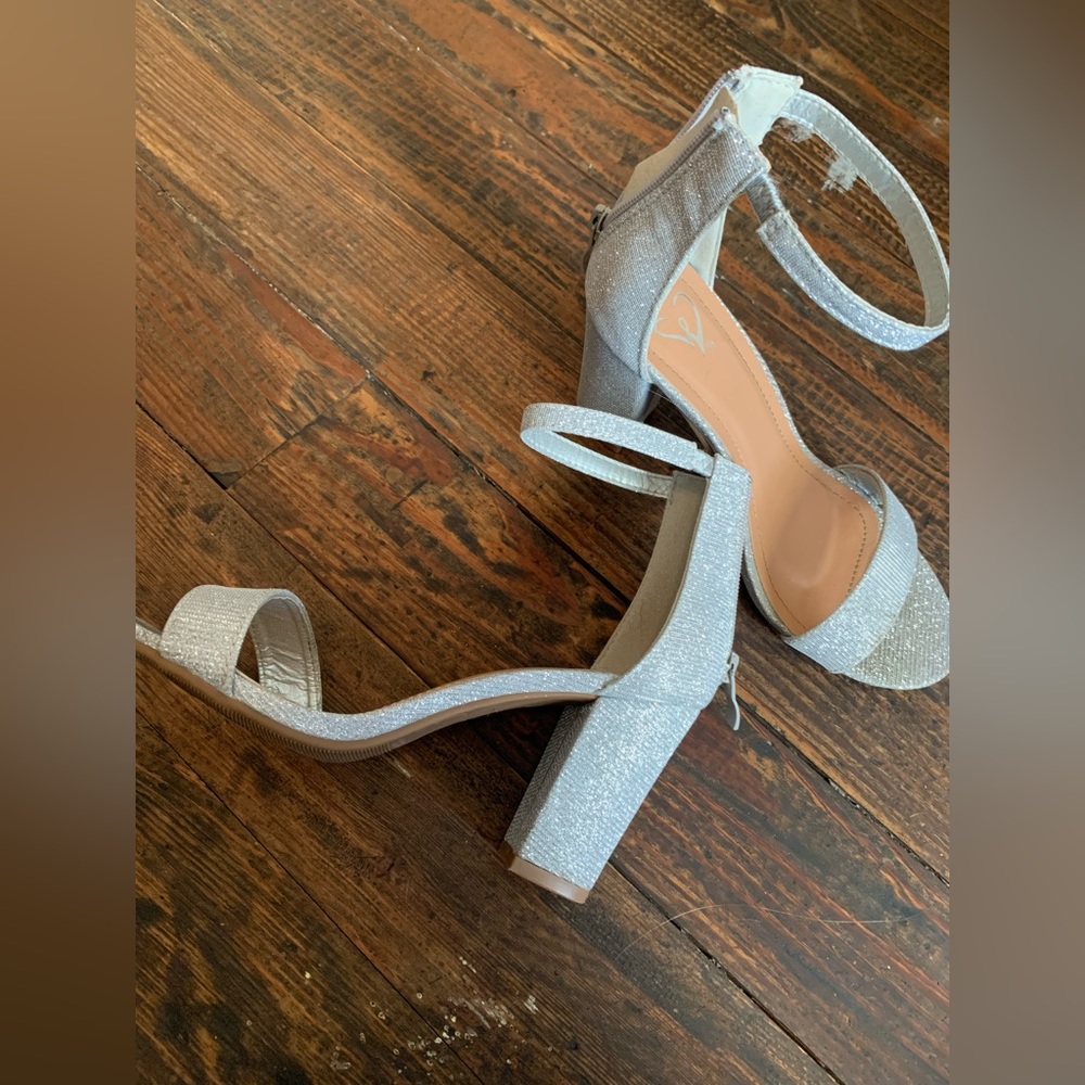 Glitter Homecoming Heels